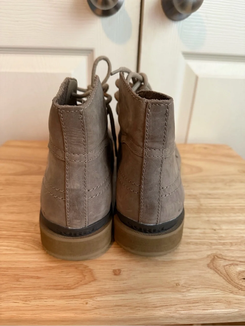 SOREL Mens Kezar Tan Brown Ankle Boots Size 10.5 Medium (D, M)